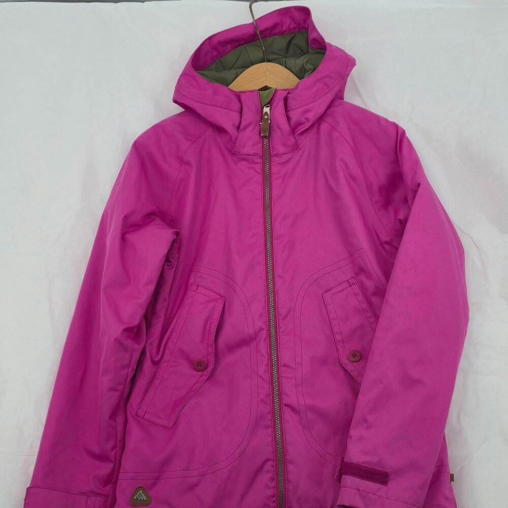 Burton Vintage Snowboard Jacket DryRide Fuchsia/Bright Pink Women's Size S